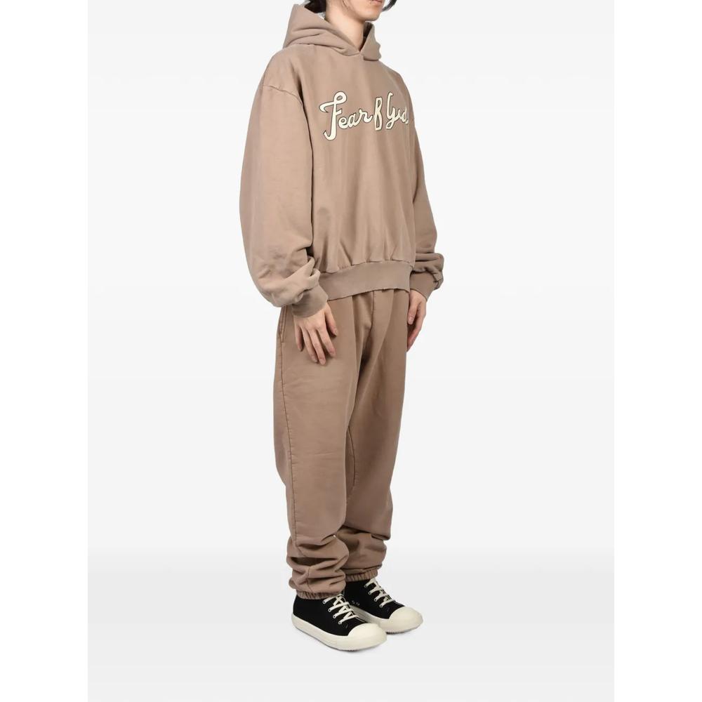 Classic sunfaded-effect brushed-fleece track pants 2