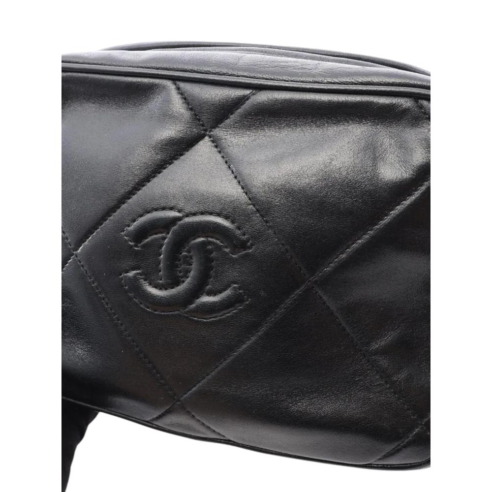 Сумка через плечо CC Quilted Lambskin Tassel Camera Bag (1986-1988 годы) 2