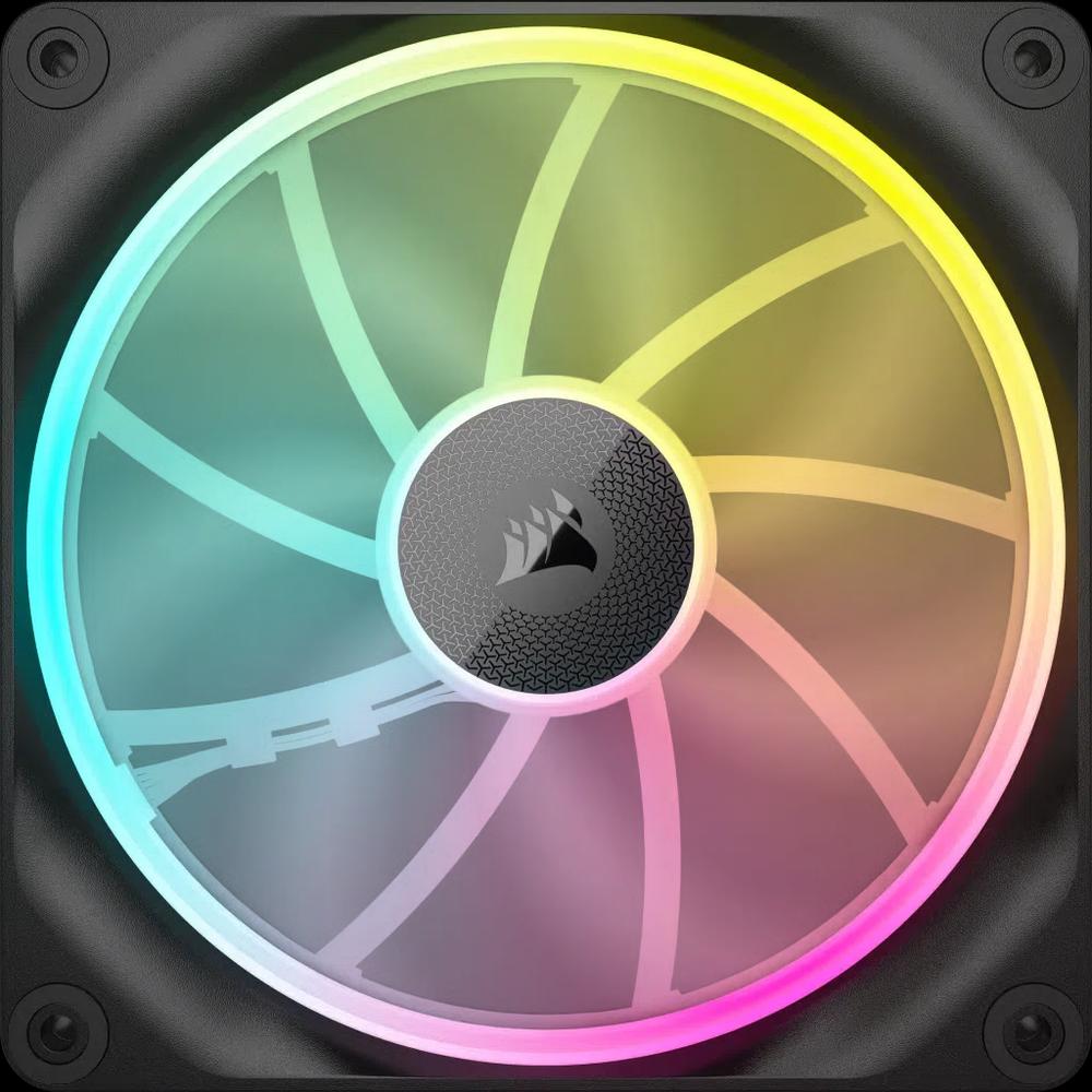 Corsair iCUE LINK LX140 RGB Starter Kit 140mm PWM вентилятор - Черный (двойная упаковка) 4