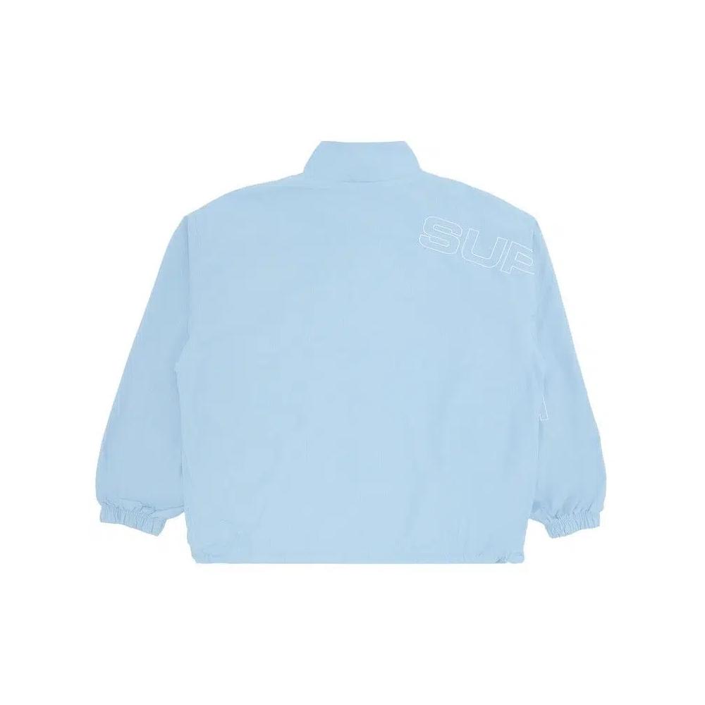 Верхняя одежда Supreme Spellout Embroidered Ripstop Track Jacket 'Light Blue' 2