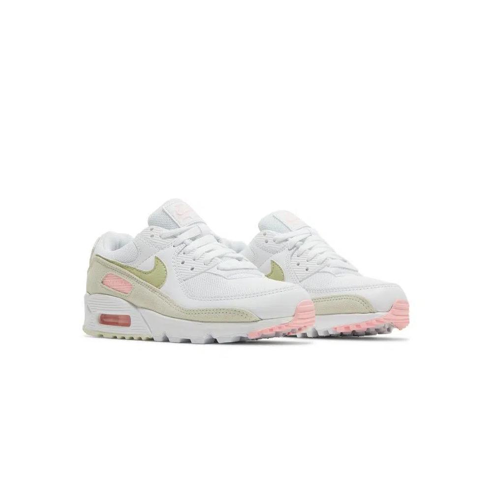 Кроссовки Nike Wmns Air Max 90 'White Light Olive Pink' 8