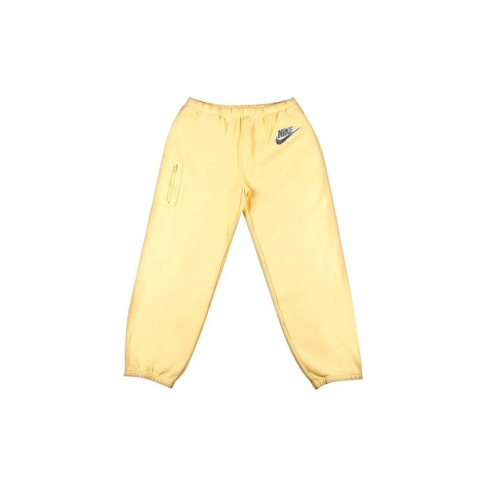 Спортивные штаны Supreme x Nike Cargo Sweatpant 'Pale Yellow' 1