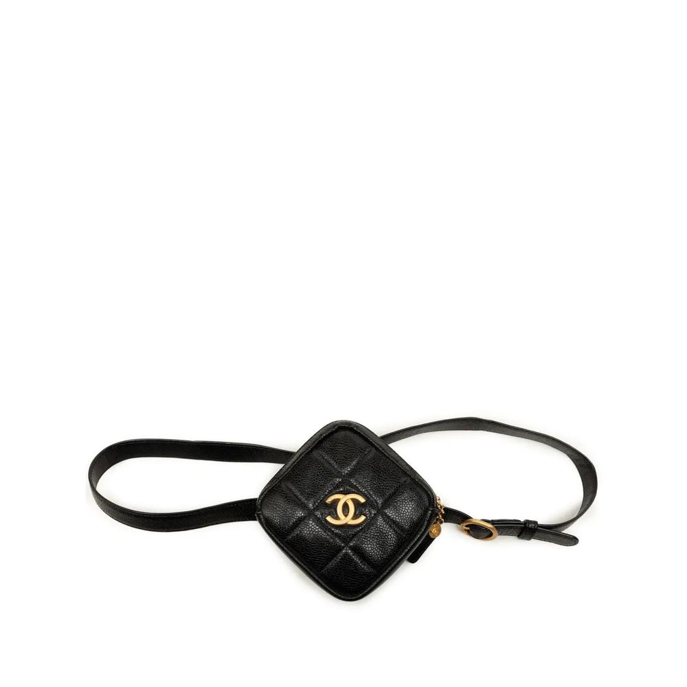 Поясная сумка CC Quilted Caviar Diamond Coin Purse (2020 год) 1