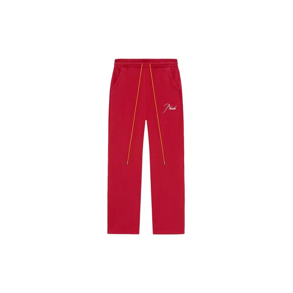 Низы Rhude Sweatpant 'Red' 1