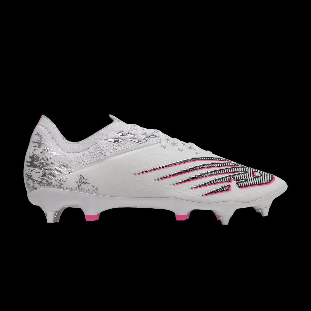 Бутсы New Balance Furon V6+ Pro SG «White Alpha Pink» 1