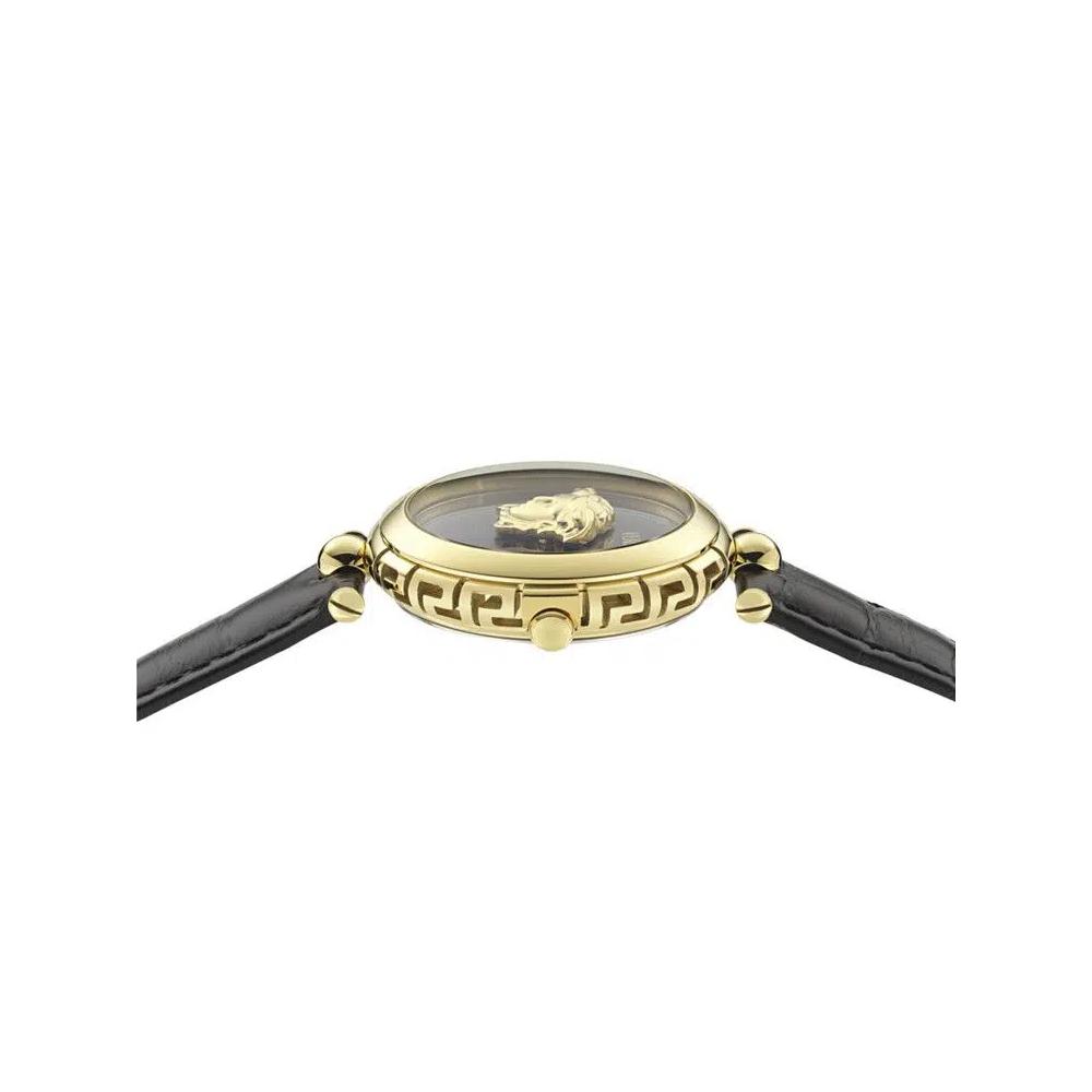 Часы Versace Medusa Heritage Leather Watch 'Gold' 3