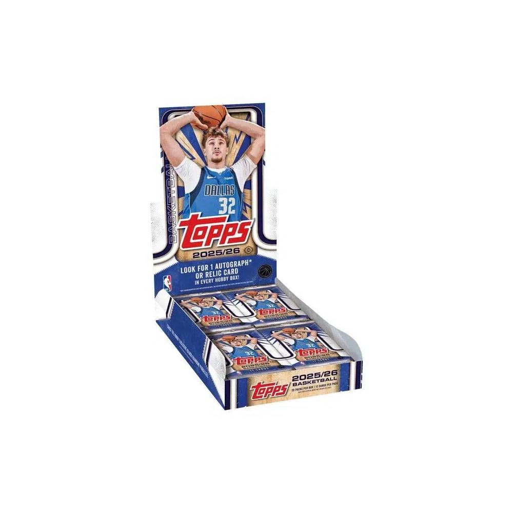 Коллекционные карточки 2025-26 Topps Basketball Hobby Box 1