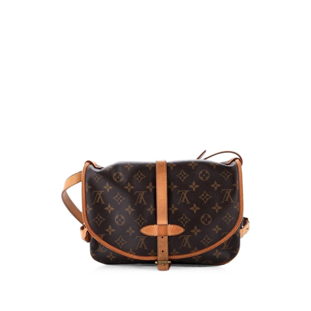 Saumur Handbag Monogram Canvas 30 crossbody bag 2