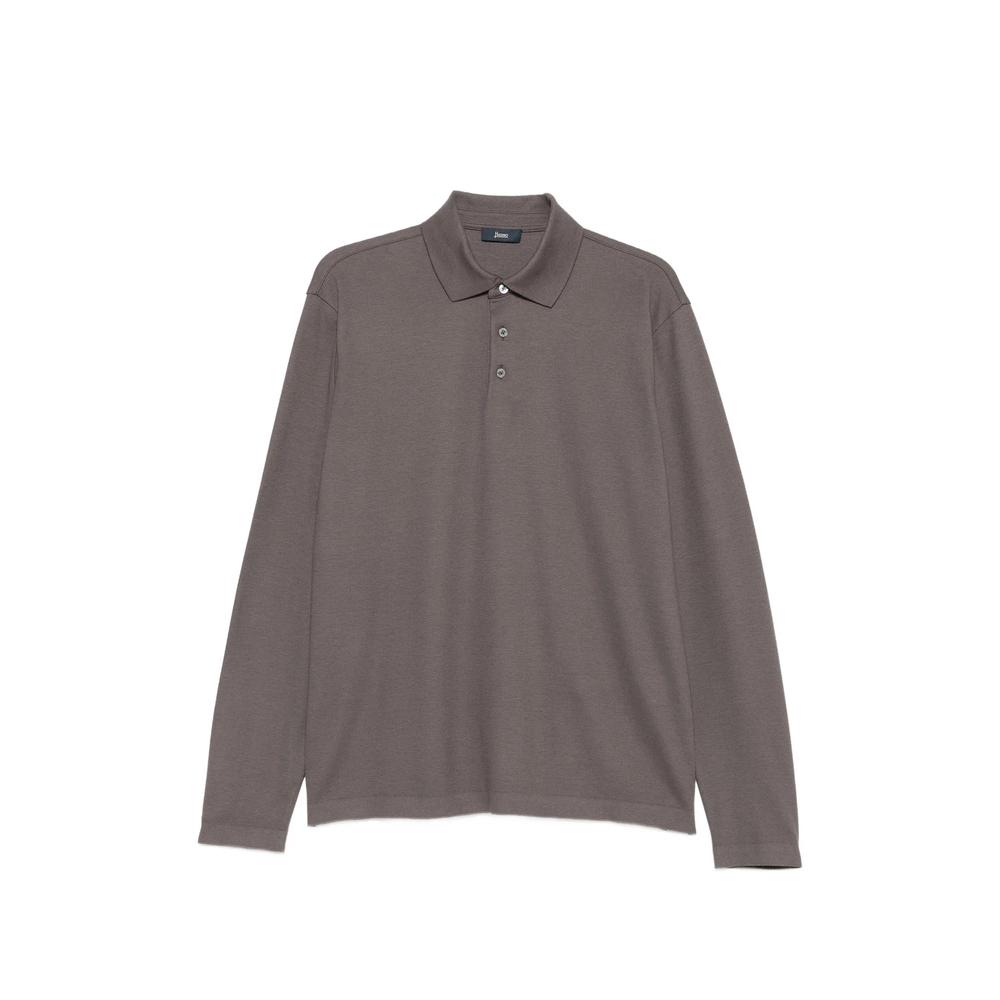 long-sleeve polo shirt 1