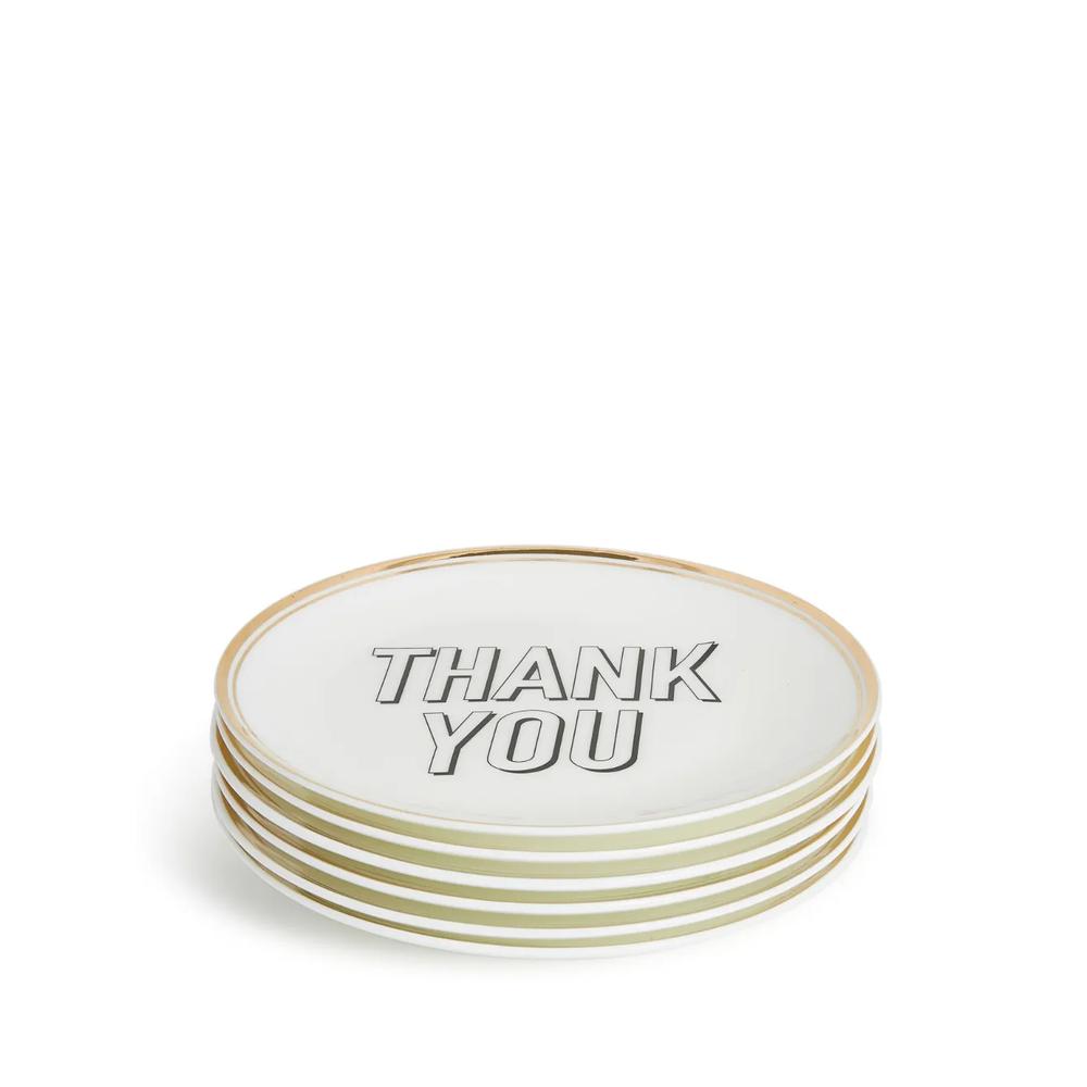 Набор Thank you из шести тарелок 2