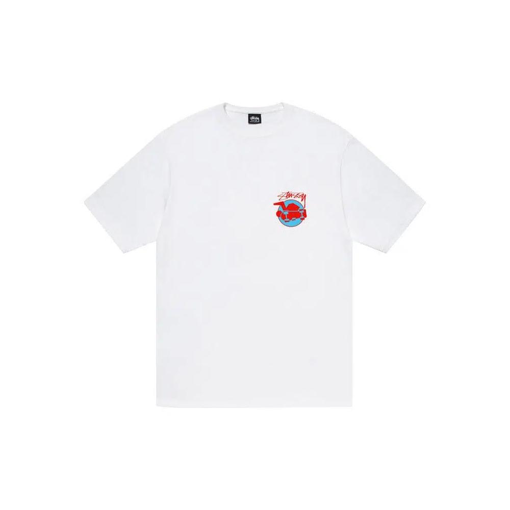 Футболки Stussy Skateman Tee 'White' 1