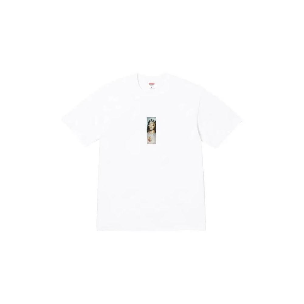 Футболки Supreme Prayer Card Box Logo Tee 'White' 1