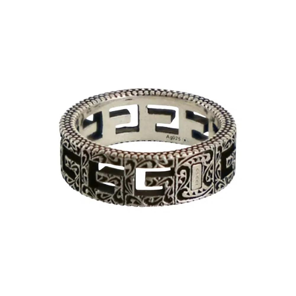 Кольцо Gucci G Cube из серебра 1