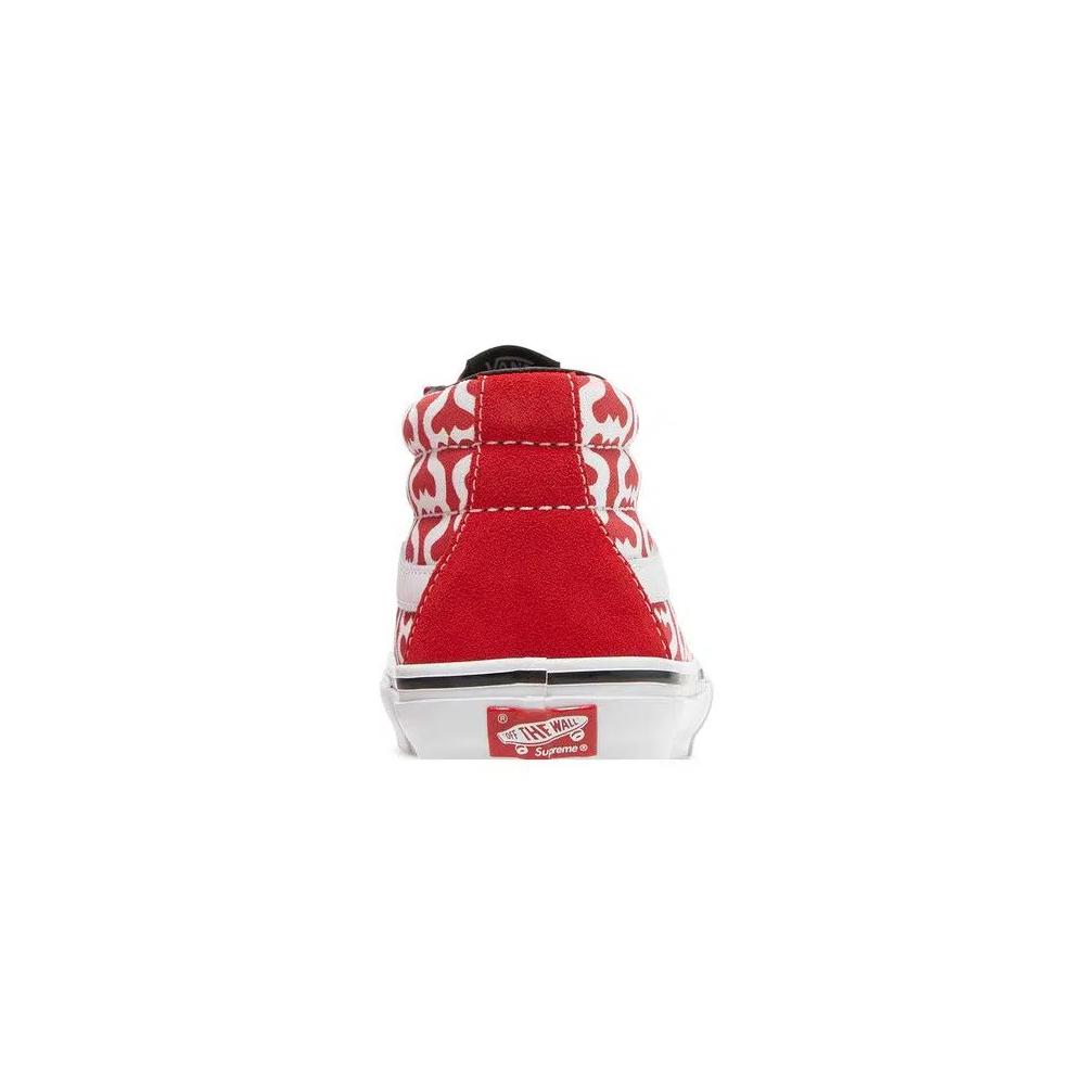Кроссовки Supreme x Vans Grosso Mid 'Monogram S - Red' 7