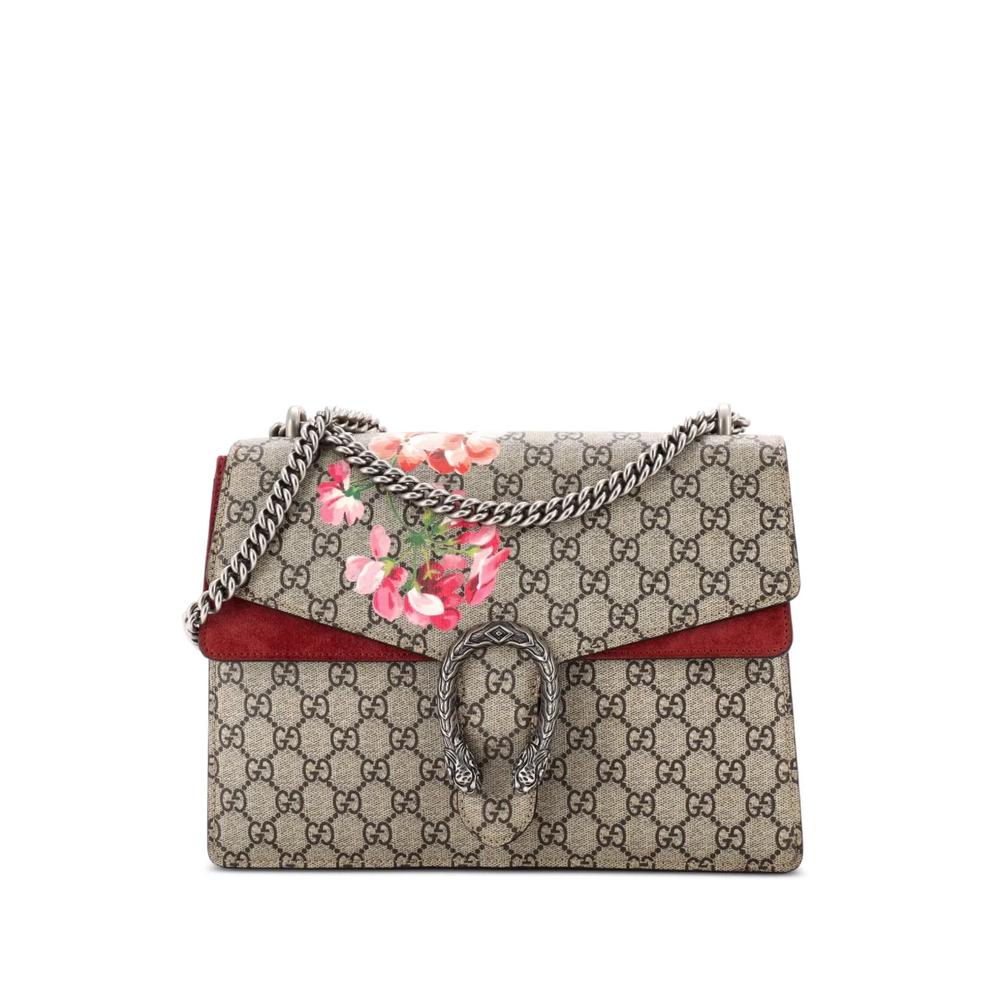 Сумка на плечо Dionysus Bag Blooms Print GG Coated Canvas Medium 1