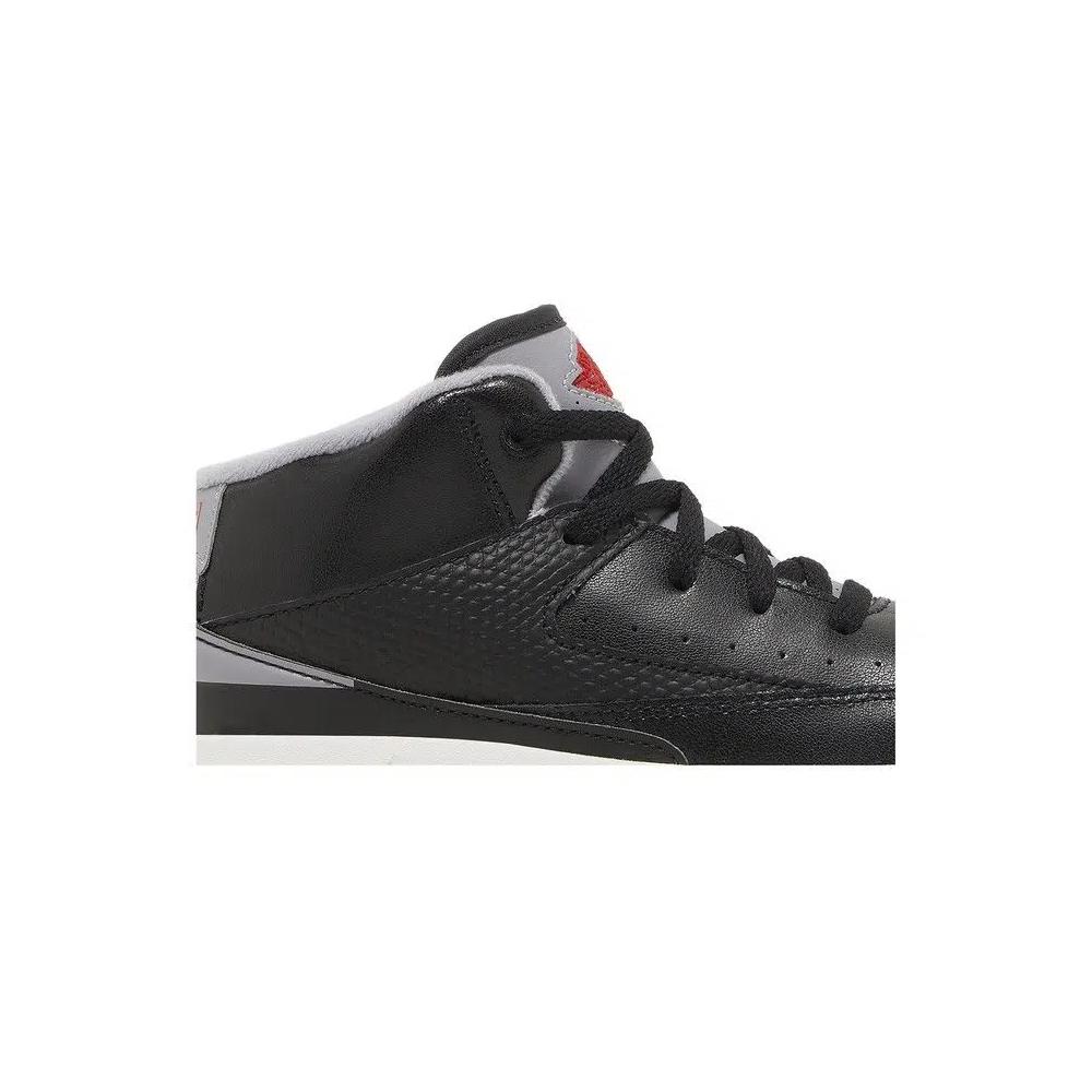Баскетбольная обувь для отдыха Air Jordan 2 Retro TD 'Black Cement' 2