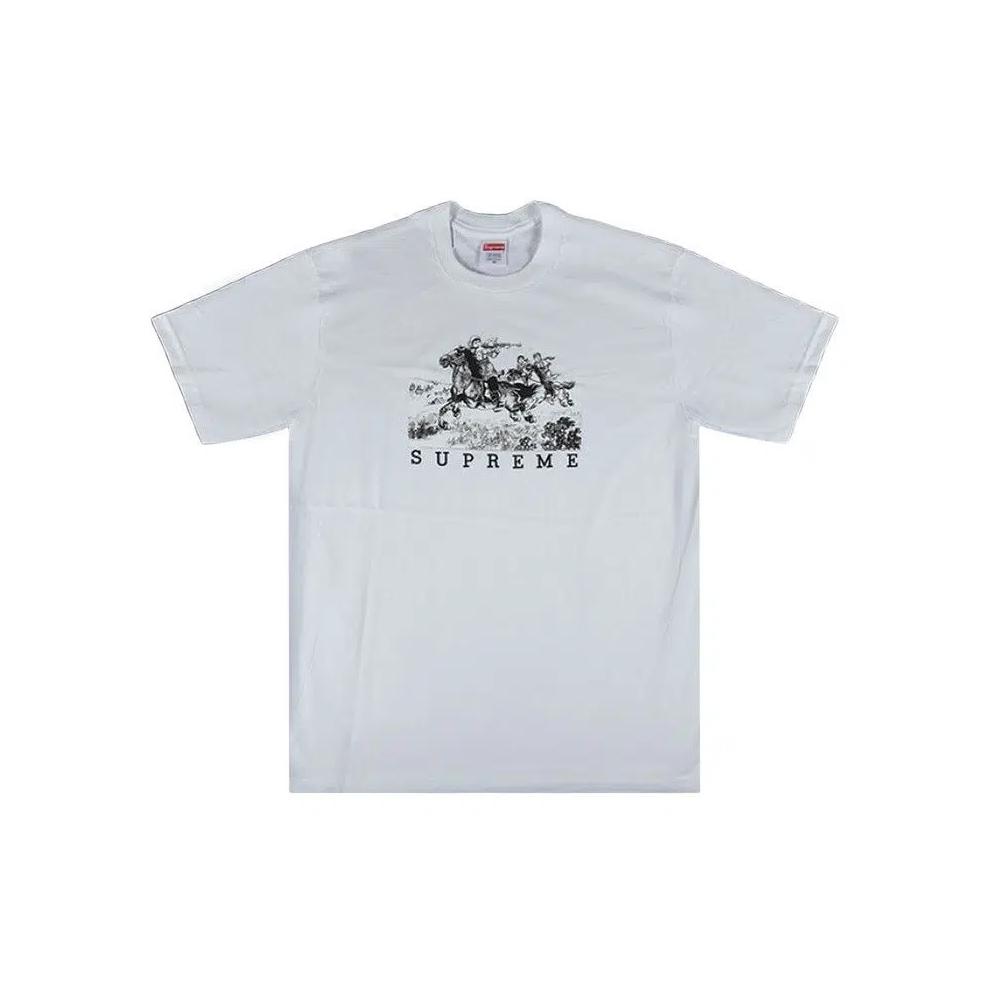 Футболки Supreme Gilbert and George LIFE Tee 'Белый' 1