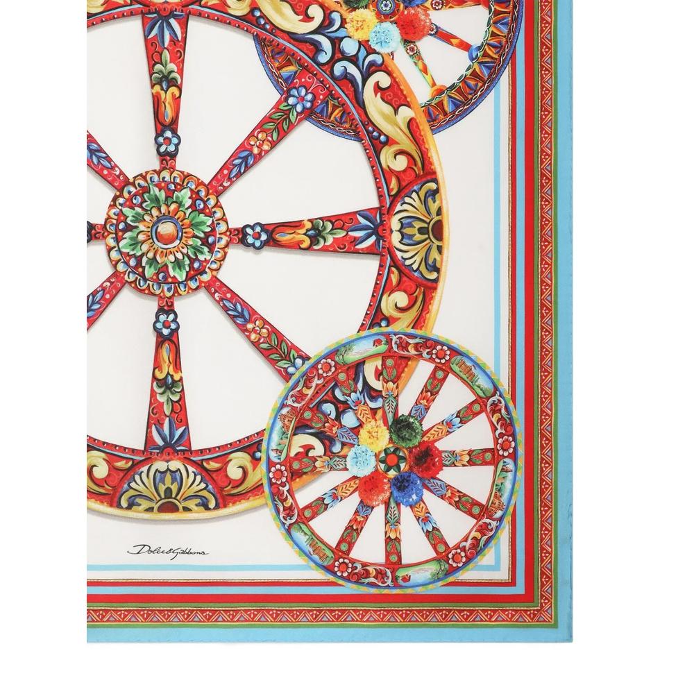70X70 CARRETTO-PRINT SILK TWILL SCARF 2