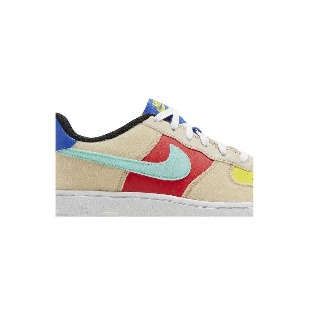 Кроссовки Nike Air Force 1 Low GS 'Multi-Color Velcro' 2