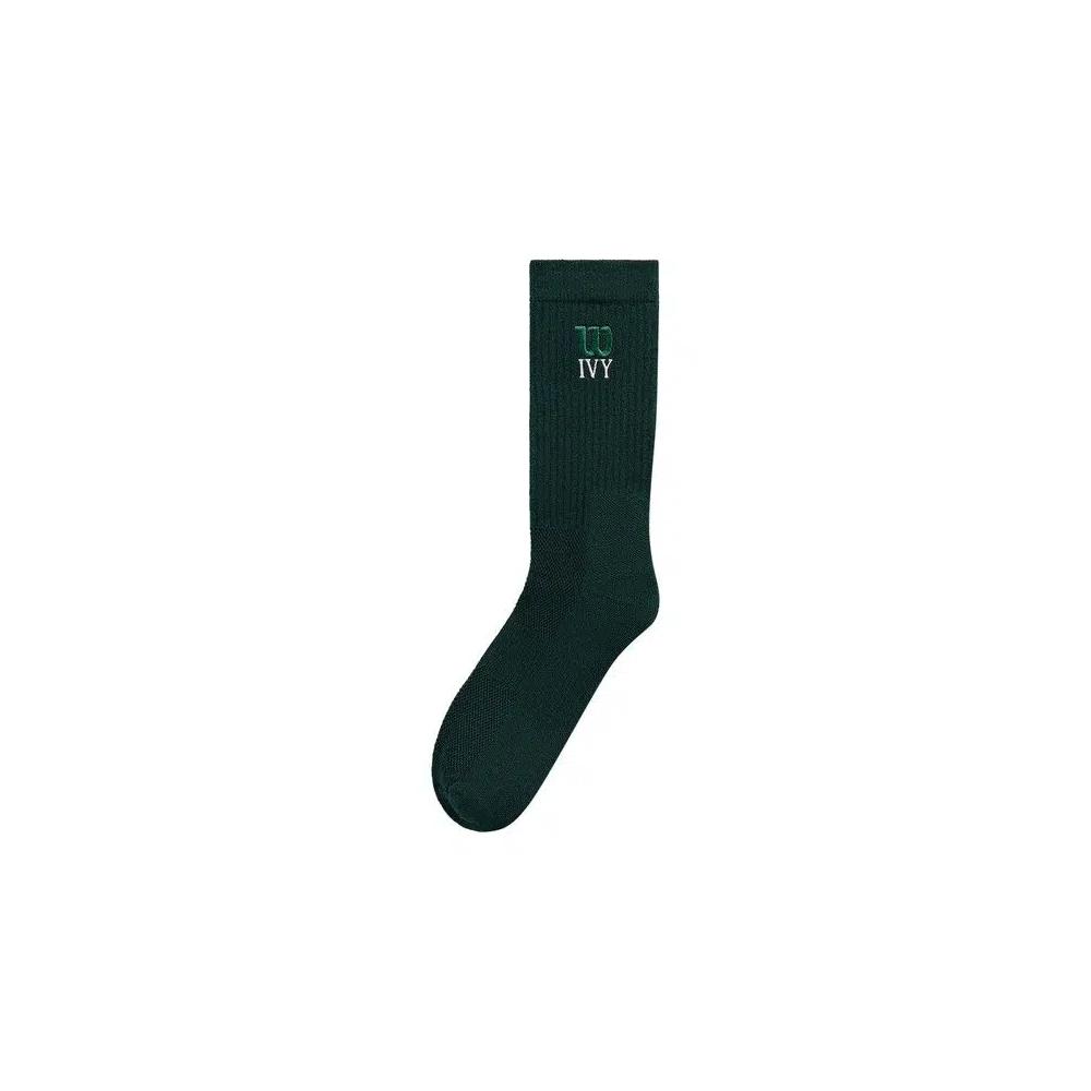 Носки и колготки Kith Ivy For Wilson Performance Crew Socks 'Ivy Green' 1