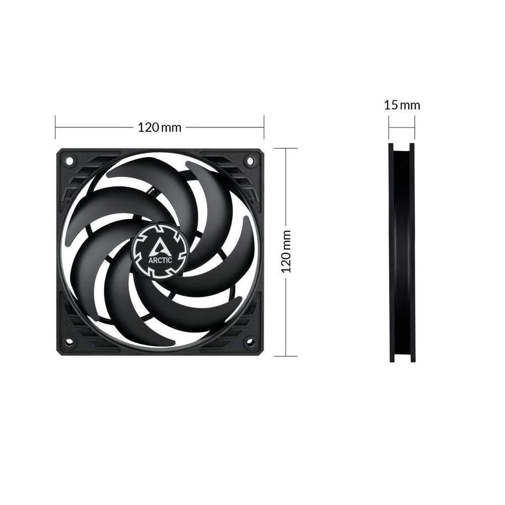 ARCTIC P12 SLIM PWM PST 120x15 мм вентилятор 4