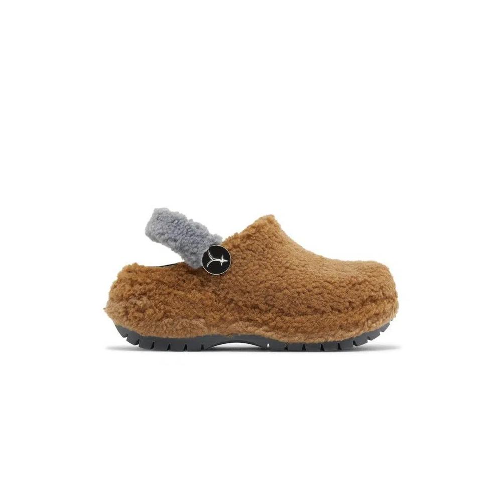 Сабо Lil Nas X x Crocs Mega Crush Clog 'Brown Sherpa' 1