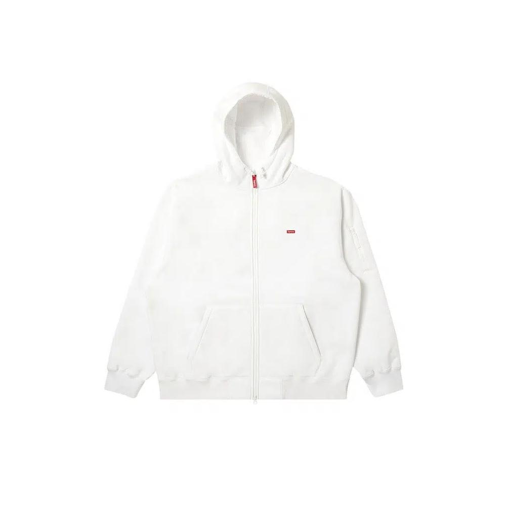 Худи Supreme WINDSTOPPER Zip Up Hooded Sweatshirt 'White' 1