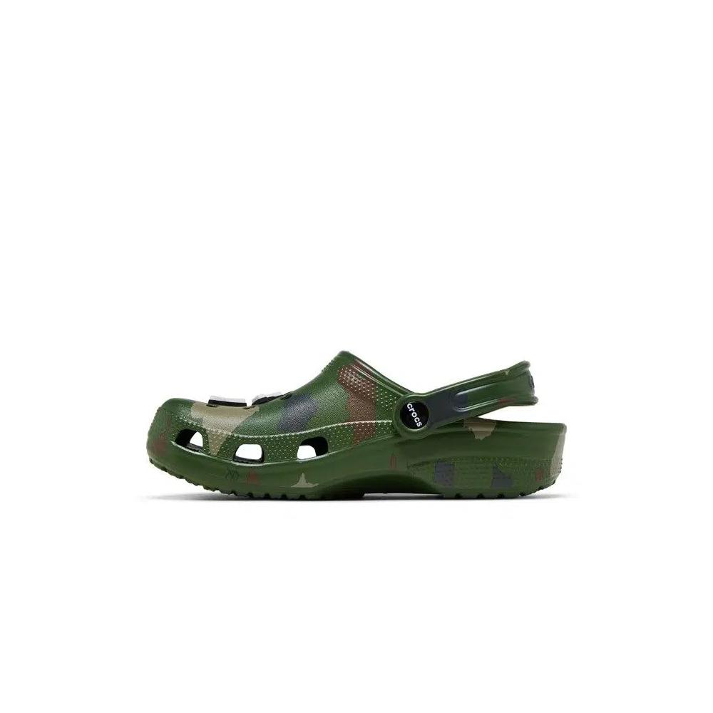 Кроссовки Daily Paper x Crocs Classic Clog 'Green Camo' 3