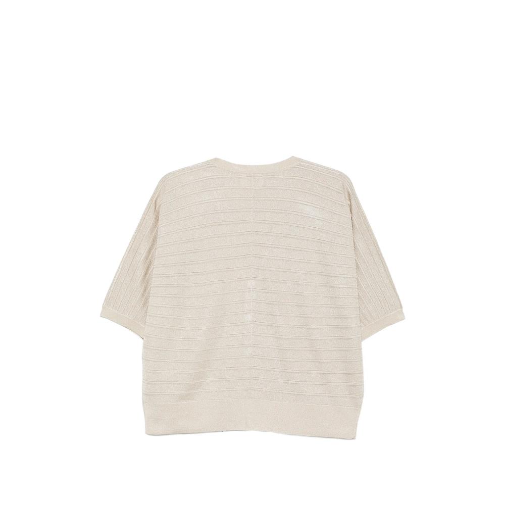 ribbed short-sleeve cardigan 2