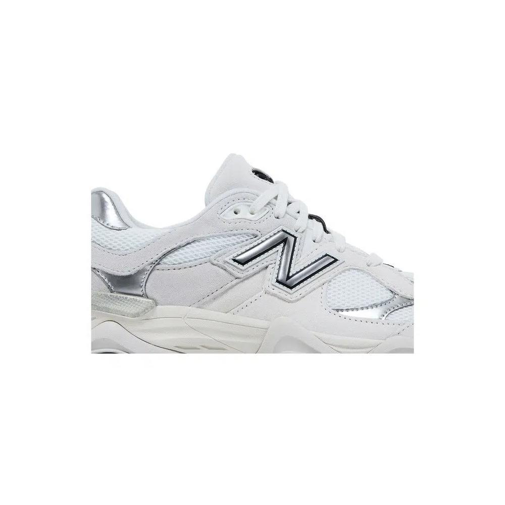 Кроссовки New Balance 9060 'White Black Metallic Silver' 2