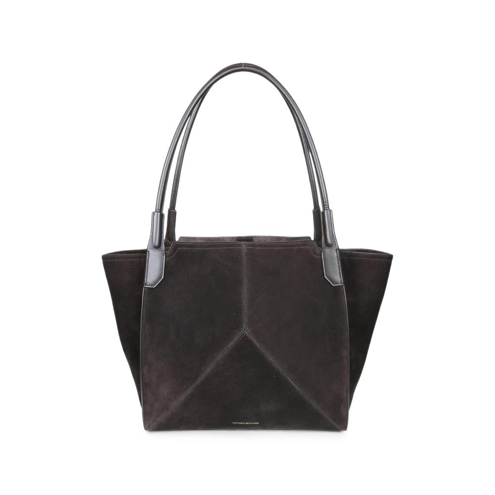 Victoria suede tote bag 2
