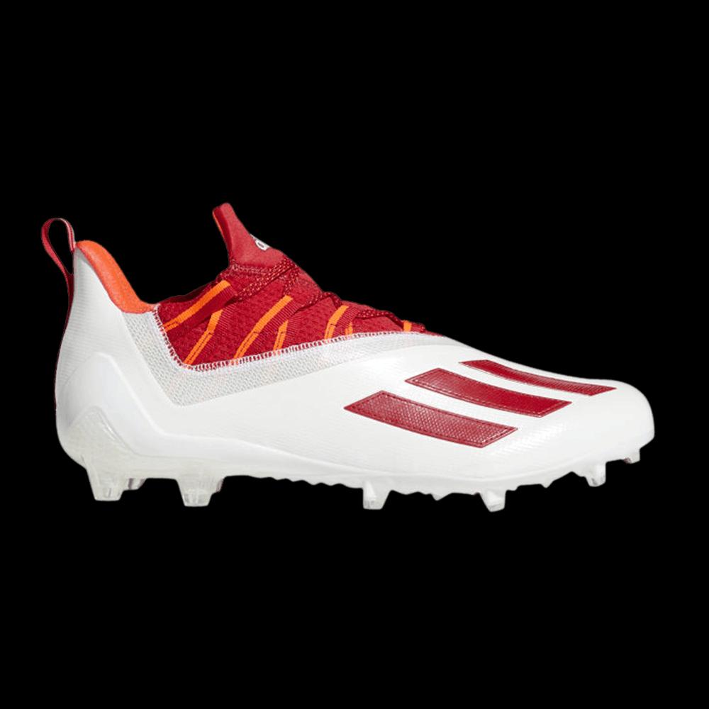 Шиповки Adidas Adizero 11 'White Solar Red' 1