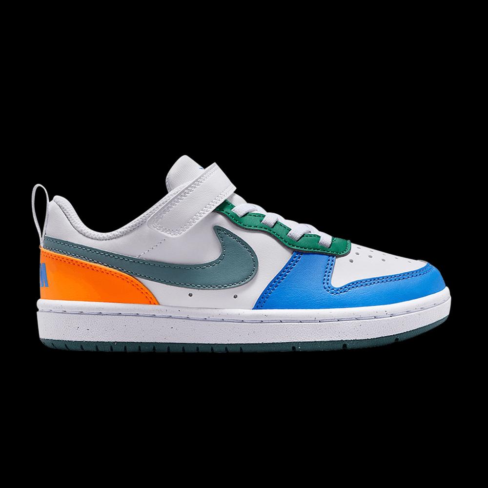 Кроссовки Nike Court Borough Low Recraft PS 'White Malachite' 1
