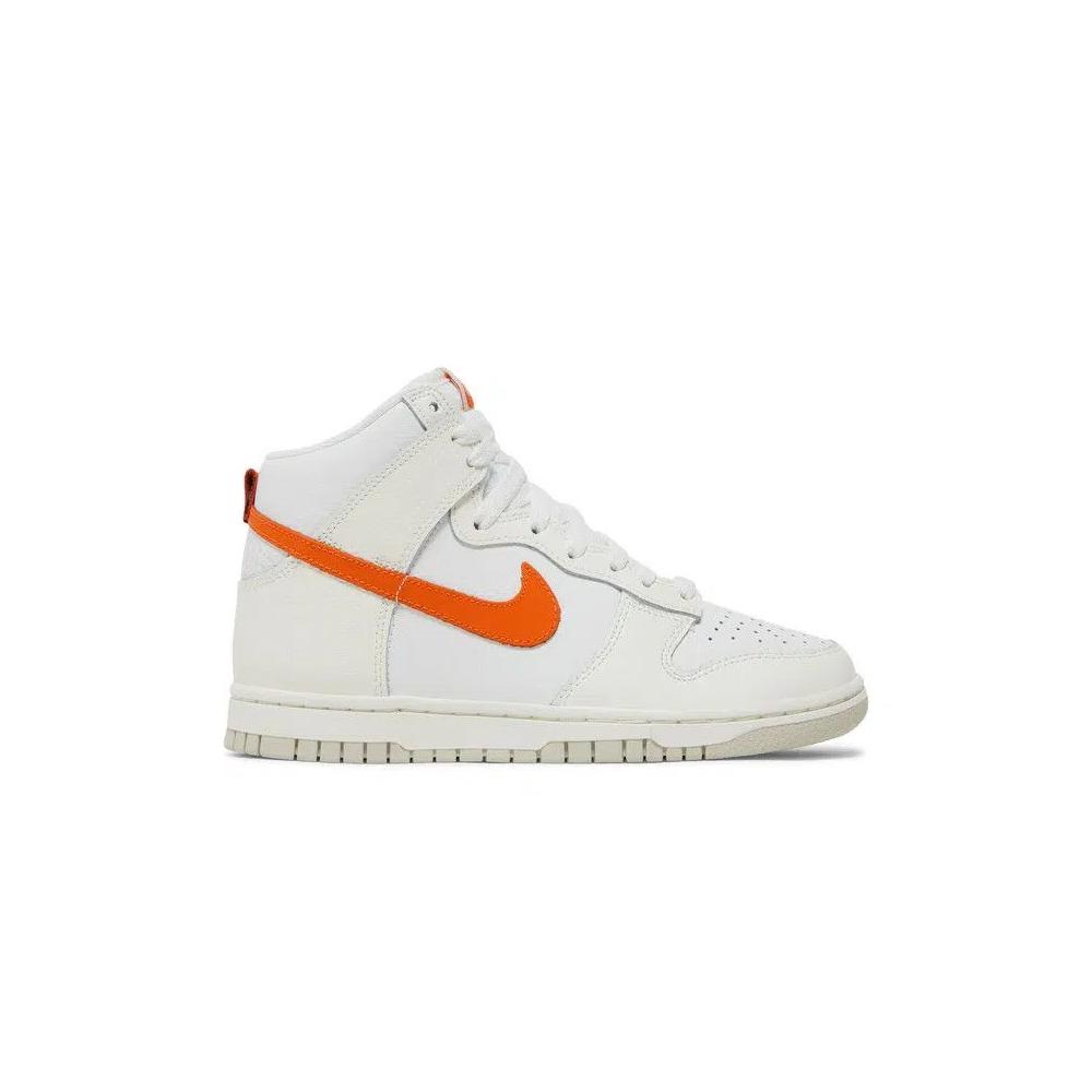 Кроссовки Nike Wmns Dunk High 'White Magma Orange' 1