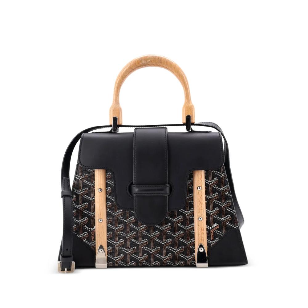 Сумка-сэтчел Saigon Top Handle Bag Coated Canvas with Leather PM 1