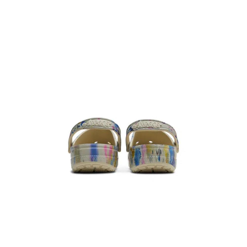 Сабо Awake NY x Crocs Classic Clog 'Paint Drip' 6