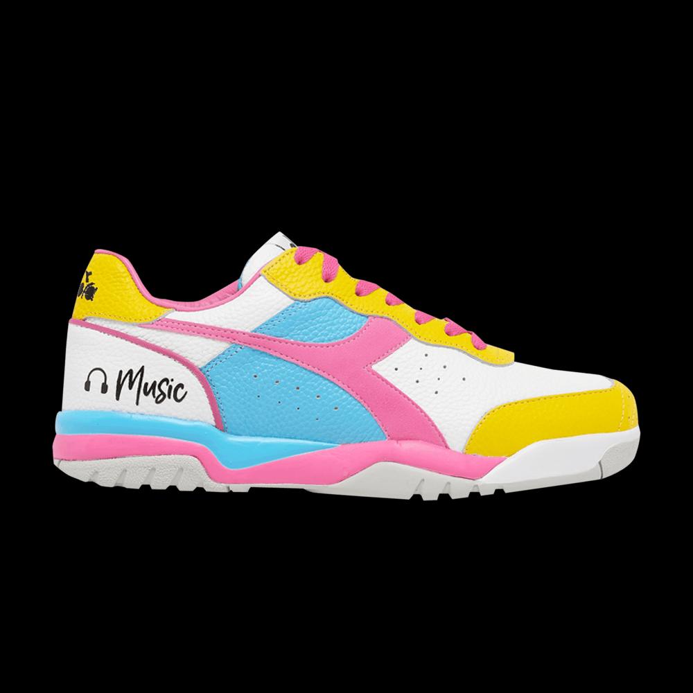 Кроссовки Diadora DJ Luian x Maverick 'White Multi' 1