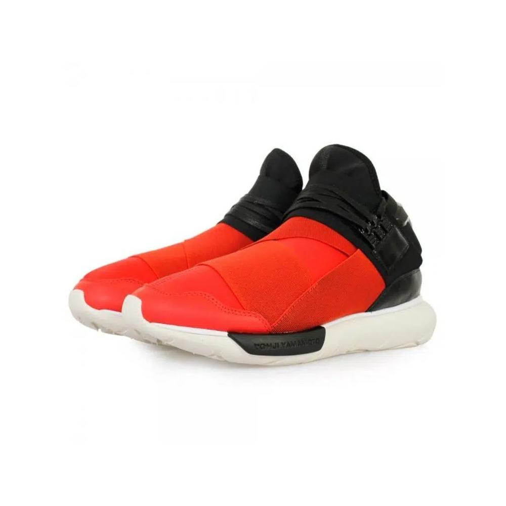 Кроссовки Adidas Y-3 Qasa High «Red Black» 1