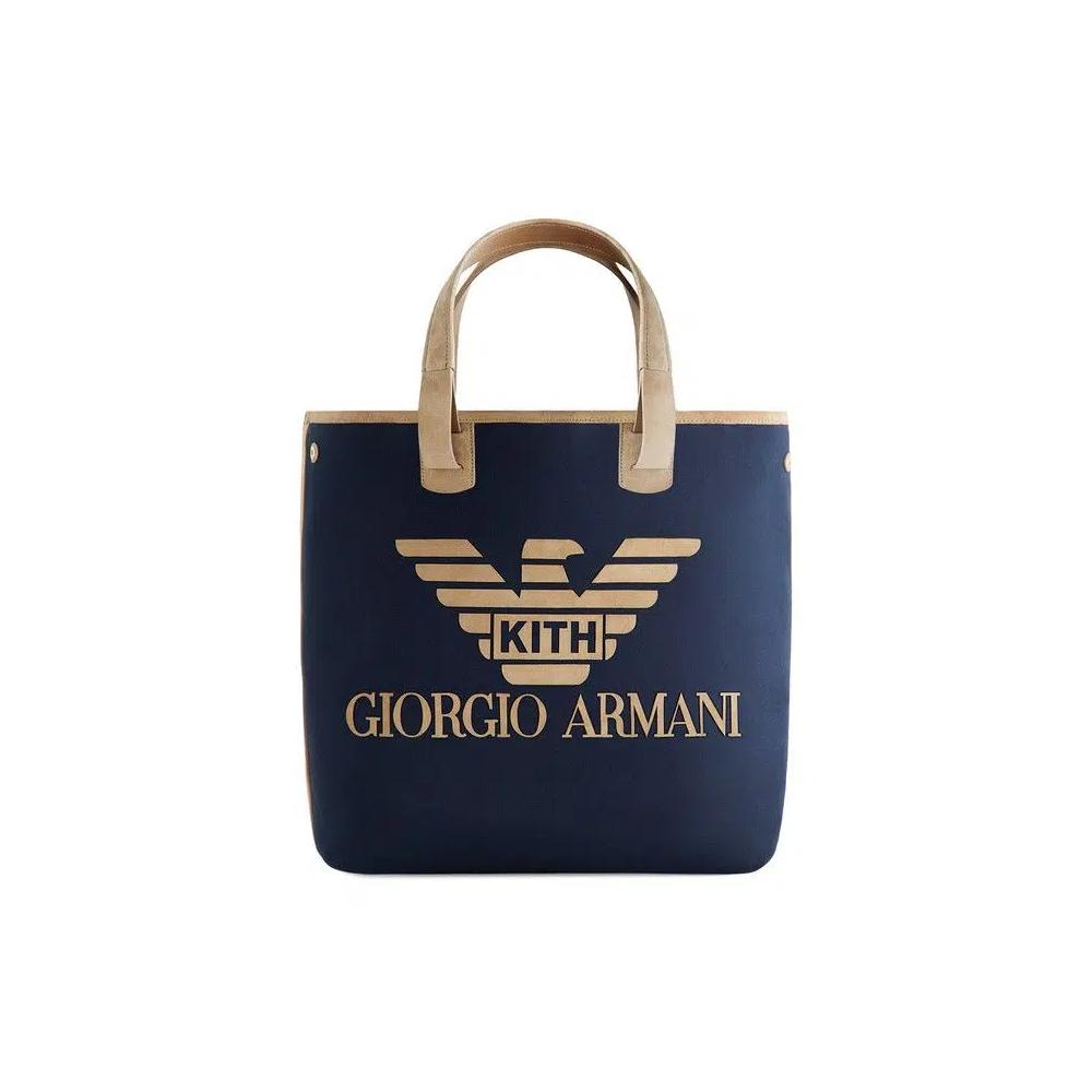 Сумки-тоут Kith x Giorgio Armani Canvas Tote 'Nocturnal' 1