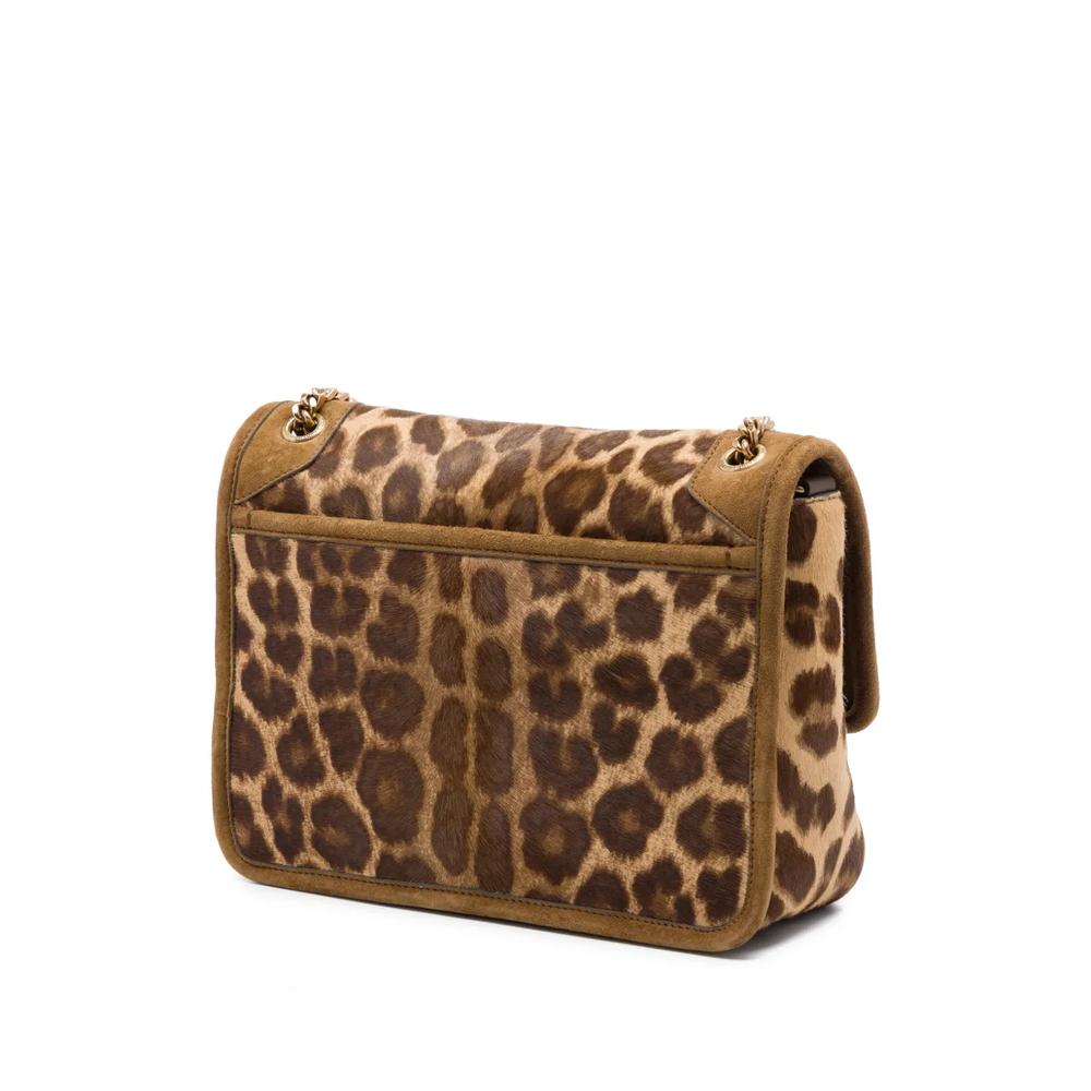 Сумка на плечо Baby Pony Hair Leopard Print Niki (2021 год) 3