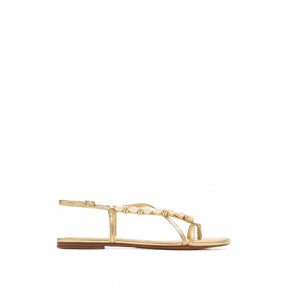 Calla 2 faux-pearl-embellished sandals 1