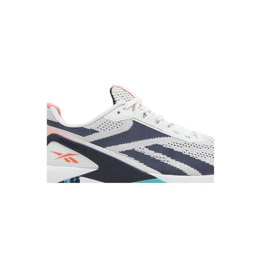 Кроссовки Reebok Nano X1 'White Navy Teal' 2