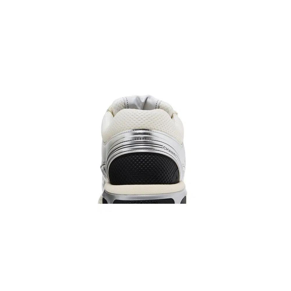 Кроссовки Chanel CC Logo Sneaker 'White Silver' 7