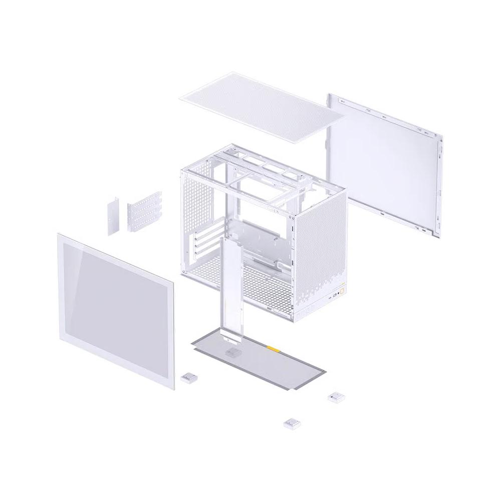 Jonsbo D32 STD Micro-ATX корпус - White 8