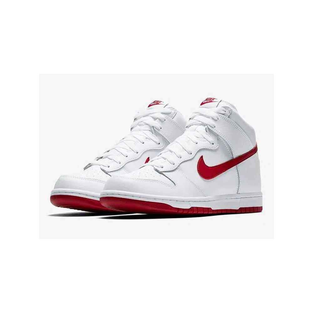 Кроссовки Nike Dunk High 'White Gym Red' 1
