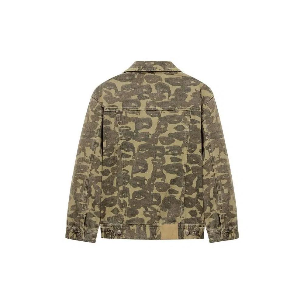 Верхняя одежда KidSuper Face Camo Jacket 'Dark Green' 2
