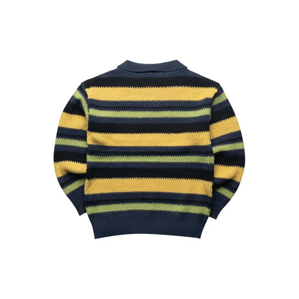 Свитер Sweaters Pleasures Cooper Polo 'Желтый' 2