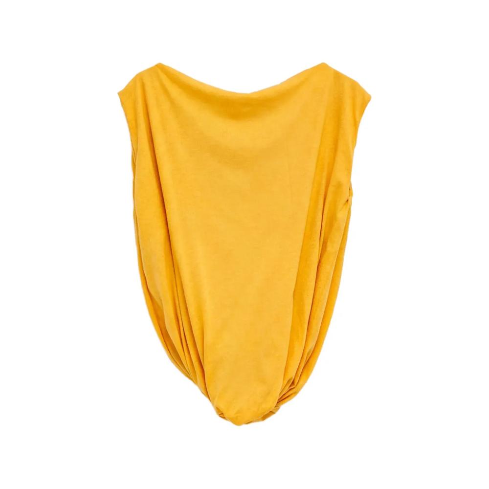 Turn draped tank top 2