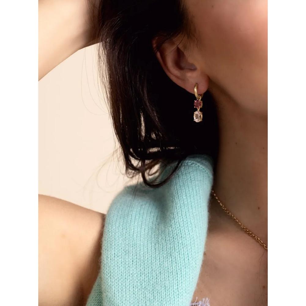 Серьги Gemmy Gem из желтого золота 2