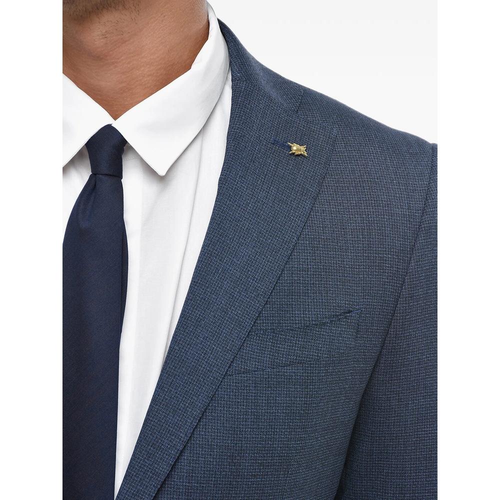 single-breasted virgin wool suit 6